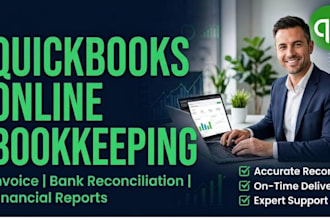 do quickbooks online bookkeeping, invoicing and bank reconciliation