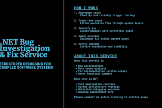 help you modernise legacy applications and automate your manual processes