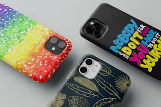 design perfect phone case, mobile cover,pattern design