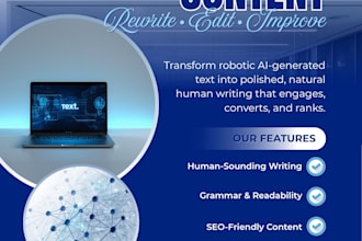 humanize ai content and rewrite chatgpt text