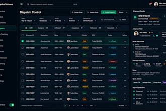 develop custom logistics software