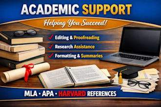 provide research assistance and structured academic support