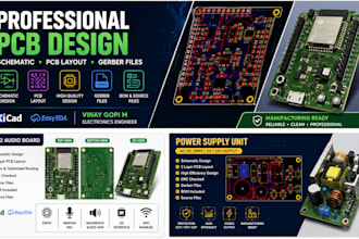 design professional pcb using kicad and easyead