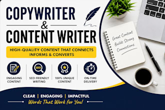 write content writing and copy writing