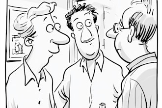 draw new yorker style comics bitmap or vector