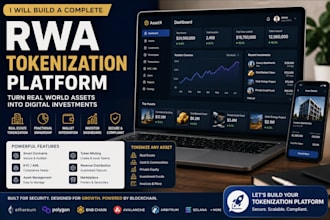 build an enterprise rwa tokenization platform for real estate, funds, gold