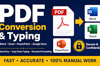 convert PDF to word excel google docs and powerpoint