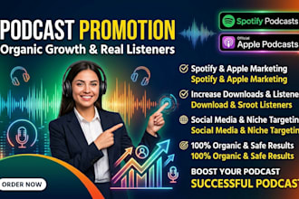 promote your podcast with a custom marketing strategy