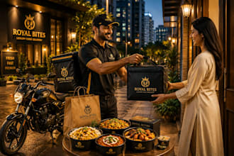 design a amazing food advertisement design
