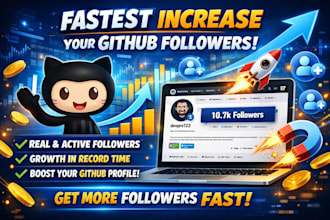 do fastest increase your social media github  followers