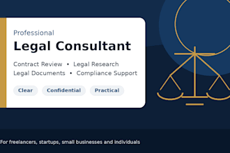review contracts and provide legal analysis