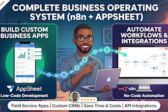 build custom google appsheet apps and automate workflows with n8n
