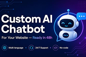 build a custom ai chatbot for your website or business