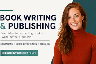 be your ebook ghostwriter ghost book writer and fiction romance book editor
