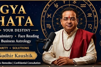 be your professional vedic astrologer and kundali reader