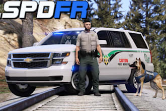 develop fivepd, lspdfr and nopixel inspired police rp server for fivem