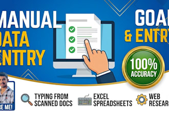 do accurate data entry ,copy paste almost 200 records entred