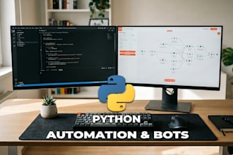 develop custom python scripts, web scrapers, and automation bots