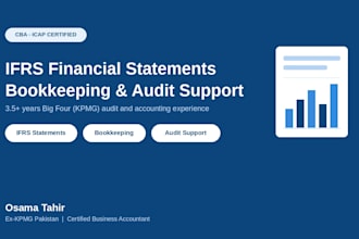 prepare ifrs compliant financial statements and audit support