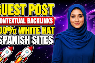 provide high quality da40 dr70 dofollow spanish SEO backlinks