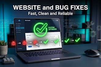 fix bugs and errors in your next js react or vercel website