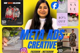 create winning static ad creatives for facebook and meta