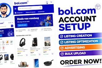 do bulk upload product listing on bol com