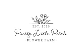 design custom boho floral logo for your brand