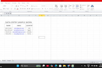 do accurate data entry and excel spreadsheets work