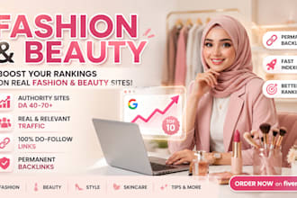 publish fashion guest on high da beauty blogs