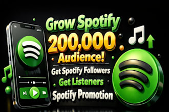 increase spotify followers, spotify monthly listeners geniune streams