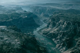 create a procedural houdini environment
