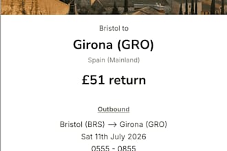 look for flights or a short trip away for you