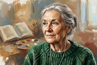 paint realistic oil portraits on canvas