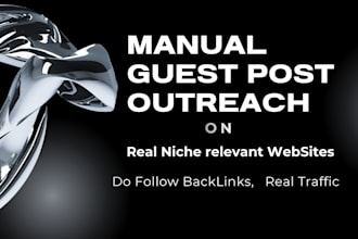 manual guest post outreach and premium backlinks