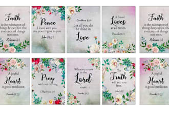 design affirmation motivational cards 3d box mockup cards game design esty cards