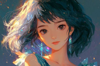 draw a anime character