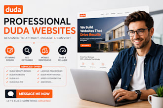 do duda website design, duda website redesign duda bug fix and duda maintenance
