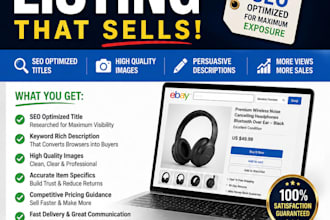create ebay listings that attract buyers and increase sales