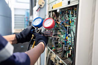 remote hvac ac fridge cooling system troubleshooting repair