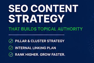 create an SEO pillar page and topic cluster outlines
