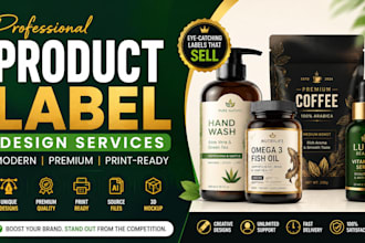 label design packaging design product label design product label