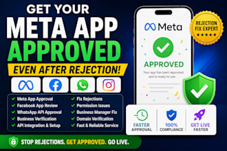 get meta facebook app review, permissions and app approval fast