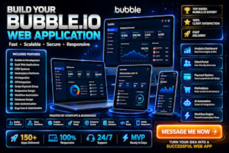 bubble mvp bubble io app bubble saas as bubble app developer