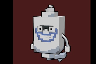 create blockbench models and textures for you
