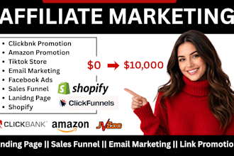 setup affiliate marketing campaign affiliate website email marketing campaign