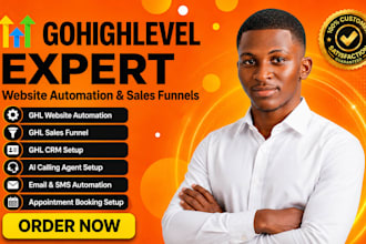 be gohighlevel expert, gohighlevel website automation, ghl CRM, ghl sales funnel