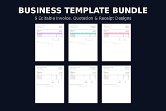 give you editable invoice quotation and receipt templates