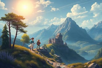 do the landscape illustration or concept art for you