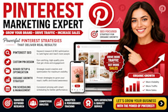 do pinterest marketing SEO pin creation board setup organic growth strategy